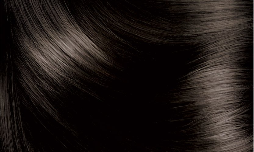 Haircolor 3 Dark Brown Excellence Creme Hair Swatch